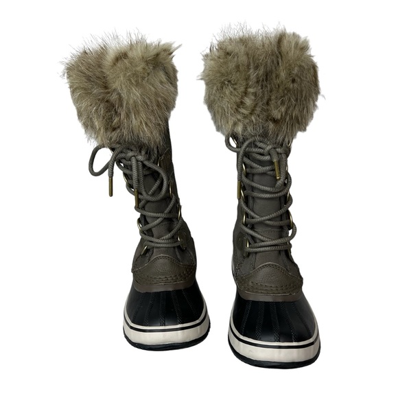 Sorel Joan of Artic Waterproof Faux Fur Boots 6 - Picture 2 of 9
